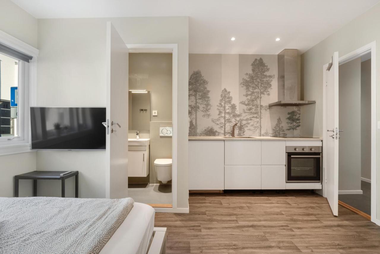 Central Studio Apartment Stavanger Esterno foto